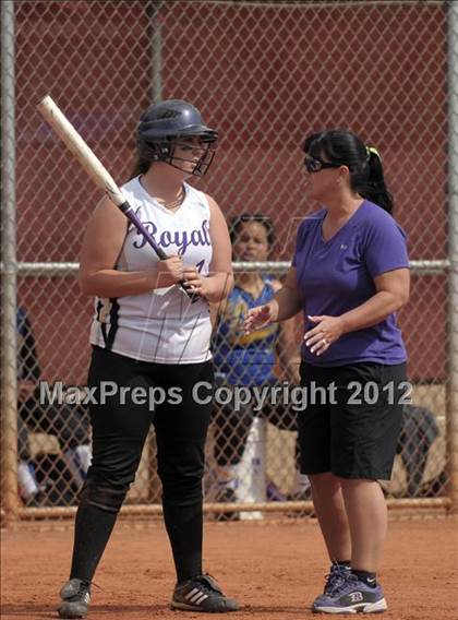 Thumbnail 2 in Pahranagat Valley vs. Victor Valley Christian (Spring Slam Tournament) photogallery.