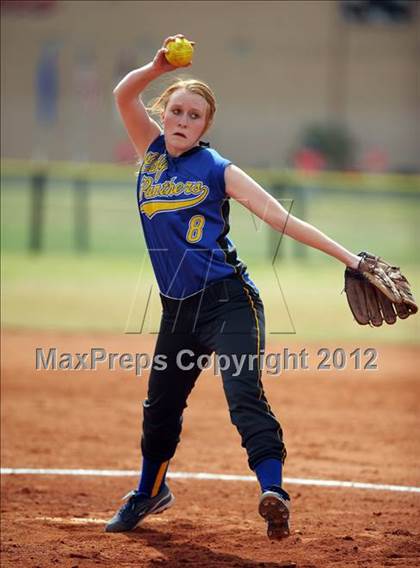 Thumbnail 3 in Pahranagat Valley vs. Victor Valley Christian (Spring Slam Tournament) photogallery.