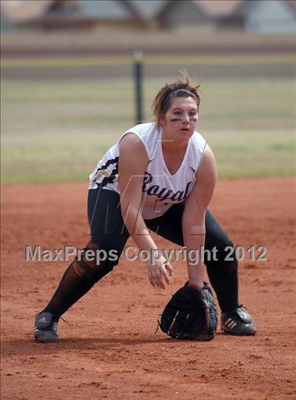 Thumbnail 2 in Pahranagat Valley vs. Victor Valley Christian (Spring Slam Tournament) photogallery.