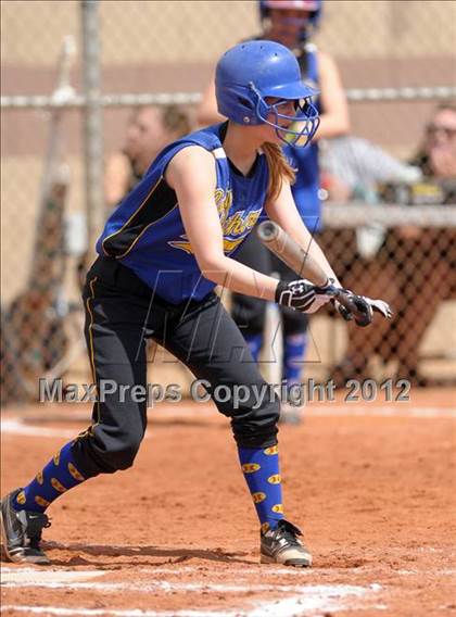 Thumbnail 1 in Pahranagat Valley vs. Victor Valley Christian (Spring Slam Tournament) photogallery.