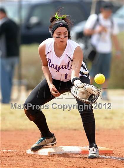 Thumbnail 3 in Pahranagat Valley vs. Victor Valley Christian (Spring Slam Tournament) photogallery.
