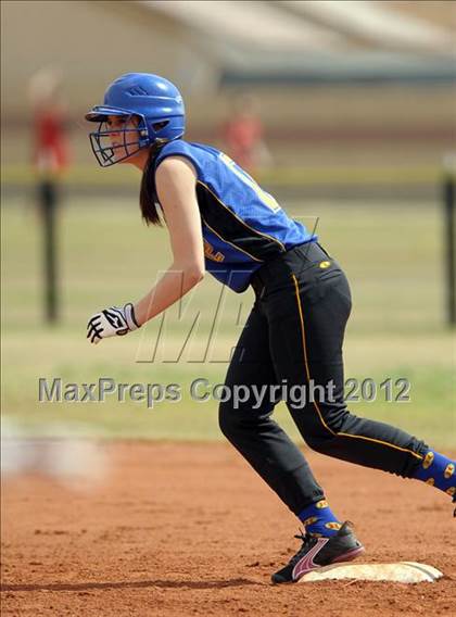 Thumbnail 1 in Pahranagat Valley vs. Victor Valley Christian (Spring Slam Tournament) photogallery.