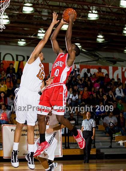 Thumbnail 3 in Dobie vs. Crosby (McDonalds Texas Invitational) photogallery.