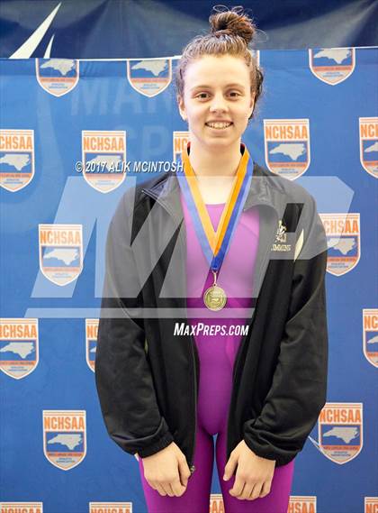 Thumbnail 3 in NCHSAA 3A State Swim Championship (Finals) photogallery.