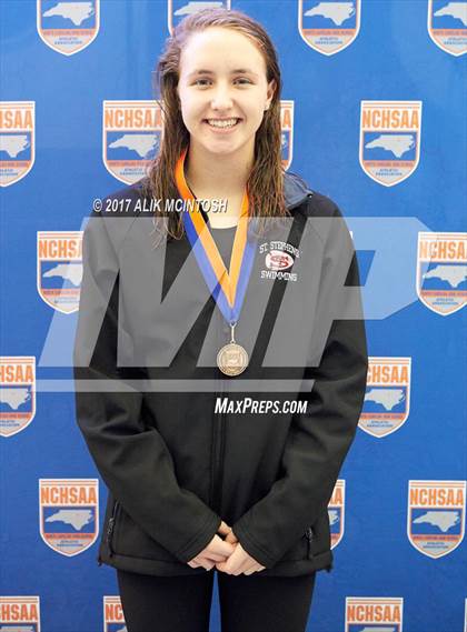 Thumbnail 3 in NCHSAA 3A State Swim Championship (Finals) photogallery.