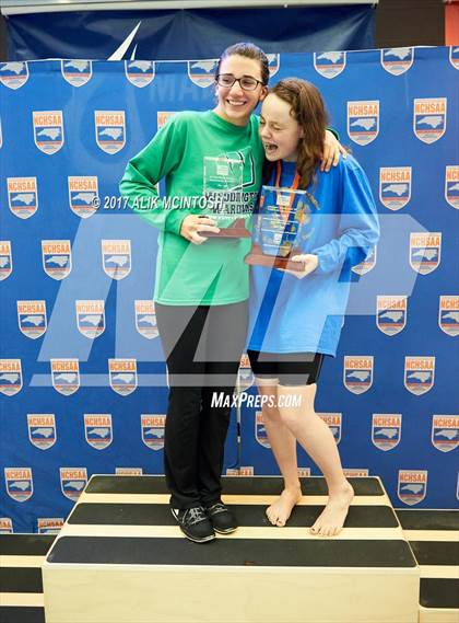 Thumbnail 1 in NCHSAA 3A State Swim Championship (Finals) photogallery.