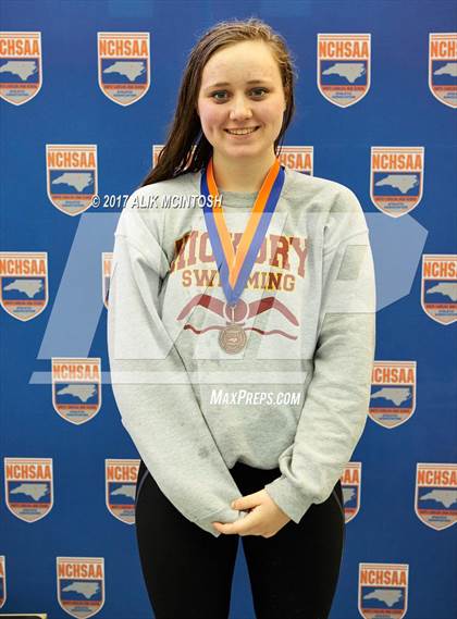 Thumbnail 3 in NCHSAA 3A State Swim Championship (Finals) photogallery.