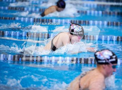 Thumbnail 1 in NCHSAA 3A State Swim Championship (Finals) photogallery.