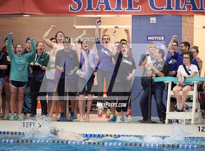 Thumbnail 2 in NCHSAA 3A State Swim Championship (Finals) photogallery.