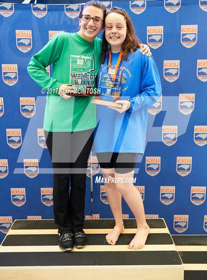 Thumbnail 2 in NCHSAA 3A State Swim Championship (Finals) photogallery.