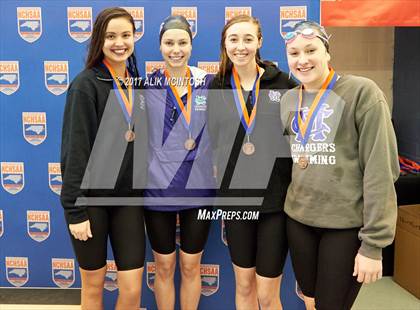 Thumbnail 1 in NCHSAA 3A State Swim Championship (Finals) photogallery.