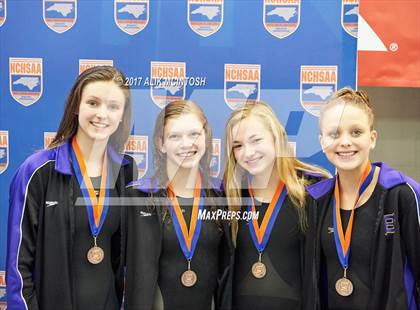 Thumbnail 1 in NCHSAA 3A State Swim Championship (Finals) photogallery.