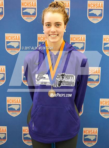 Thumbnail 3 in NCHSAA 3A State Swim Championship (Finals) photogallery.