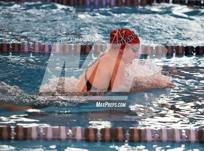 Thumbnail 3 in NCHSAA 3A State Swim Championship (Finals) photogallery.