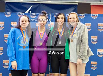 Thumbnail 1 in NCHSAA 3A State Swim Championship (Finals) photogallery.