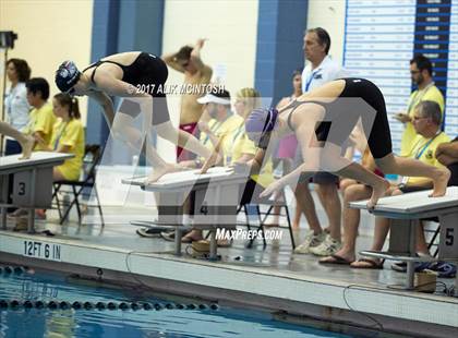 Thumbnail 2 in NCHSAA 3A State Swim Championship (Finals) photogallery.