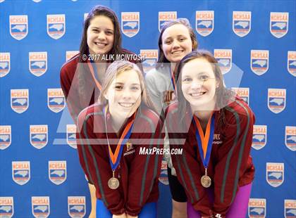 Thumbnail 3 in NCHSAA 3A State Swim Championship (Finals) photogallery.