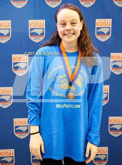 Thumbnail 1 in NCHSAA 3A State Swim Championship (Finals) photogallery.