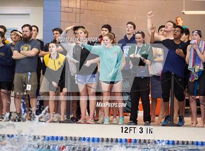 Thumbnail 3 in NCHSAA 3A State Swim Championship (Finals) photogallery.