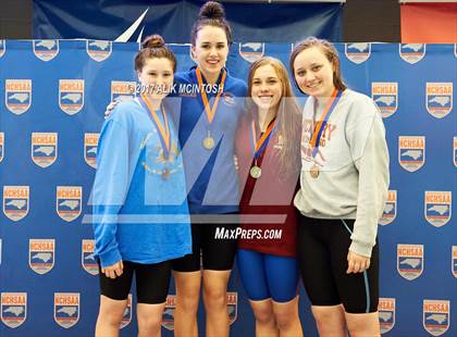 Thumbnail 1 in NCHSAA 3A State Swim Championship (Finals) photogallery.