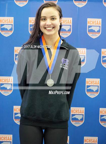 Thumbnail 3 in NCHSAA 3A State Swim Championship (Finals) photogallery.