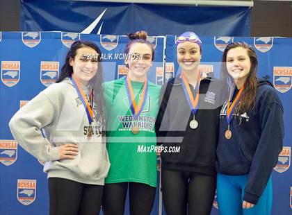 Thumbnail 2 in NCHSAA 3A State Swim Championship (Finals) photogallery.