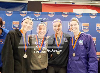 Thumbnail 3 in NCHSAA 3A State Swim Championship (Finals) photogallery.