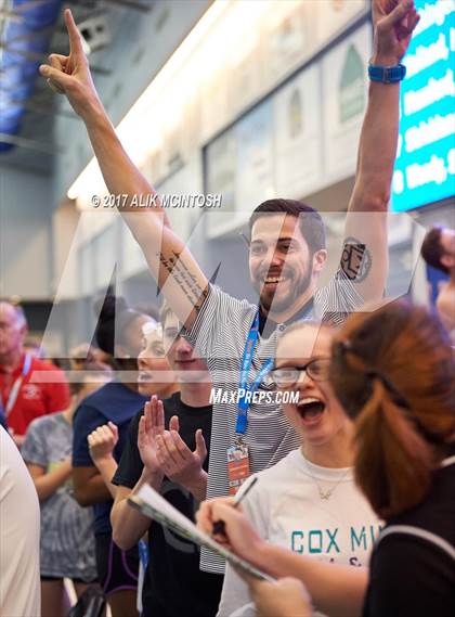 Thumbnail 1 in NCHSAA 3A State Swim Championship (Finals) photogallery.