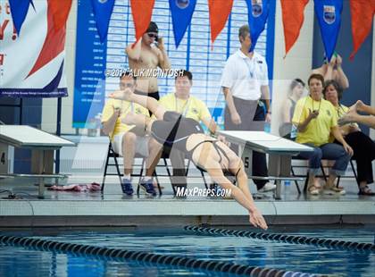Thumbnail 1 in NCHSAA 3A State Swim Championship (Finals) photogallery.
