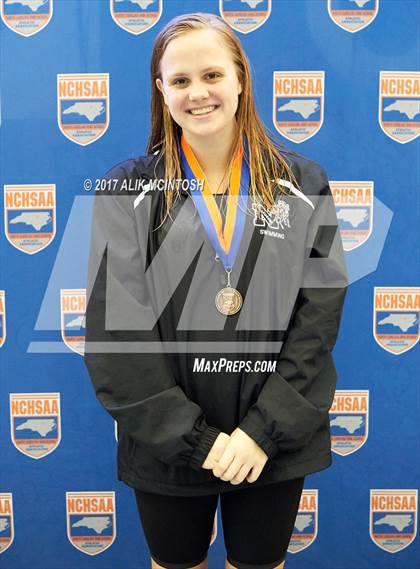 Thumbnail 2 in NCHSAA 3A State Swim Championship (Finals) photogallery.