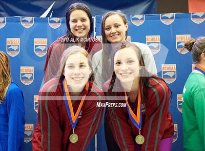 Thumbnail 1 in NCHSAA 3A State Swim Championship (Finals) photogallery.