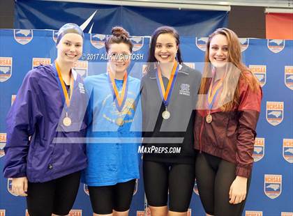 Thumbnail 2 in NCHSAA 3A State Swim Championship (Finals) photogallery.