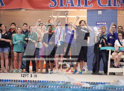 Thumbnail 1 in NCHSAA 3A State Swim Championship (Finals) photogallery.