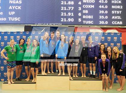Thumbnail 2 in NCHSAA 3A State Swim Championship (Finals) photogallery.