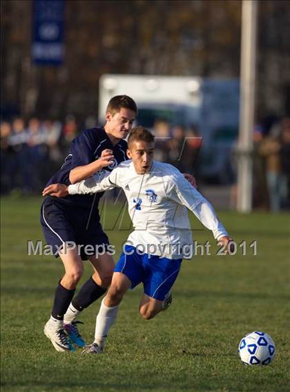 Thumbnail 2 in Brighton vs Maine-Endwell (NYSPHSAA Class A Semifinal) photogallery.