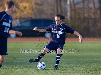 Thumbnail 3 in Brighton vs Maine-Endwell (NYSPHSAA Class A Semifinal) photogallery.