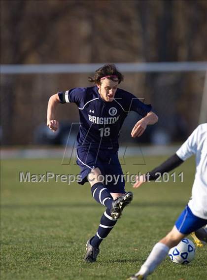 Thumbnail 2 in Brighton vs Maine-Endwell (NYSPHSAA Class A Semifinal) photogallery.