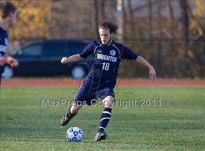 Thumbnail 2 in Brighton vs Maine-Endwell (NYSPHSAA Class A Semifinal) photogallery.