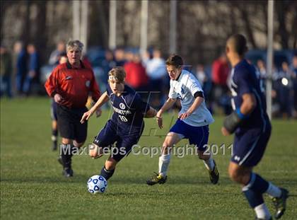 Thumbnail 2 in Brighton vs Maine-Endwell (NYSPHSAA Class A Semifinal) photogallery.