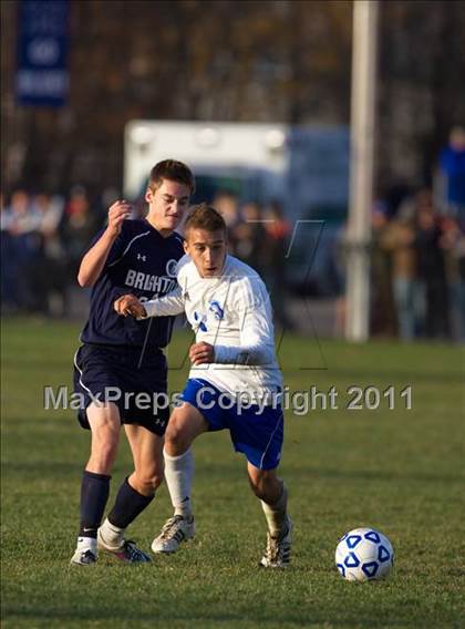 Thumbnail 1 in Brighton vs Maine-Endwell (NYSPHSAA Class A Semifinal) photogallery.