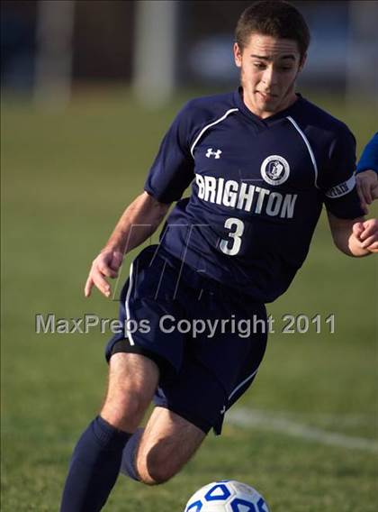 Thumbnail 2 in Brighton vs Maine-Endwell (NYSPHSAA Class A Semifinal) photogallery.