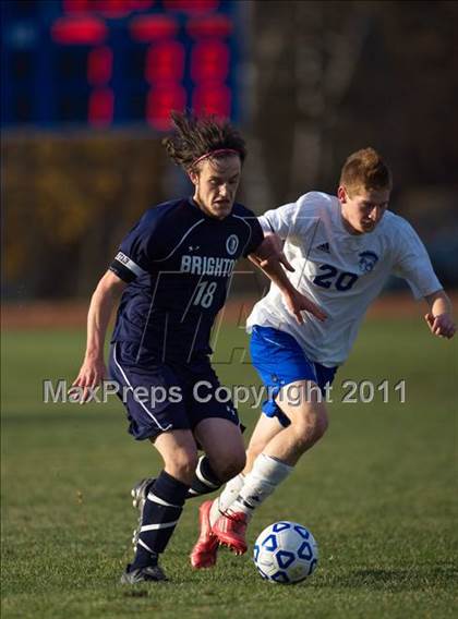 Thumbnail 1 in Brighton vs Maine-Endwell (NYSPHSAA Class A Semifinal) photogallery.