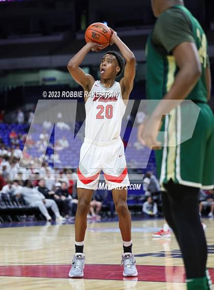 Thumbnail 1 in Lake Highlands vs. DeSoto (UIL 6A Basketball State Semifinal) photogallery.