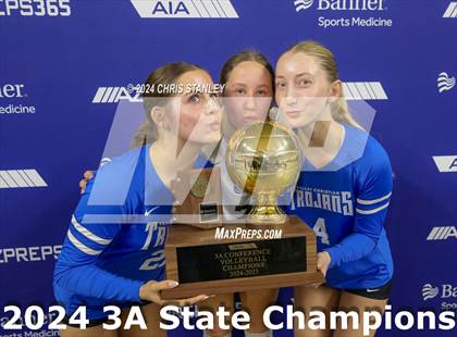 Thumbnail 2 in Valley Christian vs. Seton Catholic (AIA-3A Awards) photogallery.