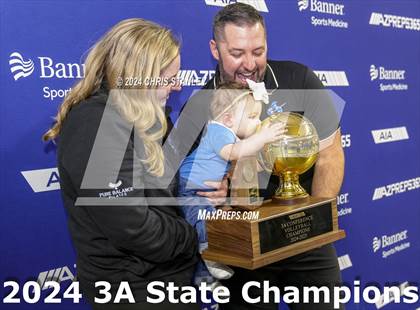 Thumbnail 2 in Valley Christian vs. Seton Catholic (AIA-3A Awards) photogallery.