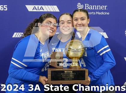 Thumbnail 2 in Valley Christian vs. Seton Catholic (AIA-3A Awards) photogallery.