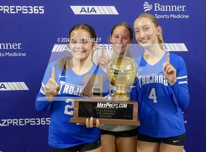 Thumbnail 3 in Valley Christian vs. Seton Catholic (AIA-3A Awards) photogallery.