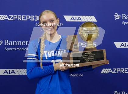 Thumbnail 3 in Valley Christian vs. Seton Catholic (AIA-3A Awards) photogallery.