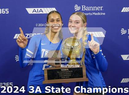 Thumbnail 2 in Valley Christian vs. Seton Catholic (AIA-3A Awards) photogallery.