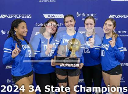 Thumbnail 2 in Valley Christian vs. Seton Catholic (AIA-3A Awards) photogallery.